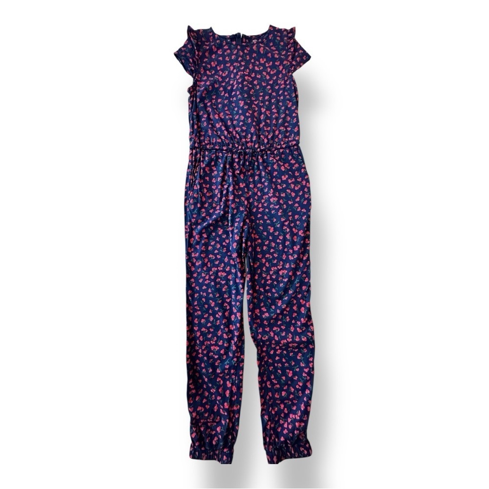 Vineyard Vines | Navy Cherries Stretch Jumpsuit (10)